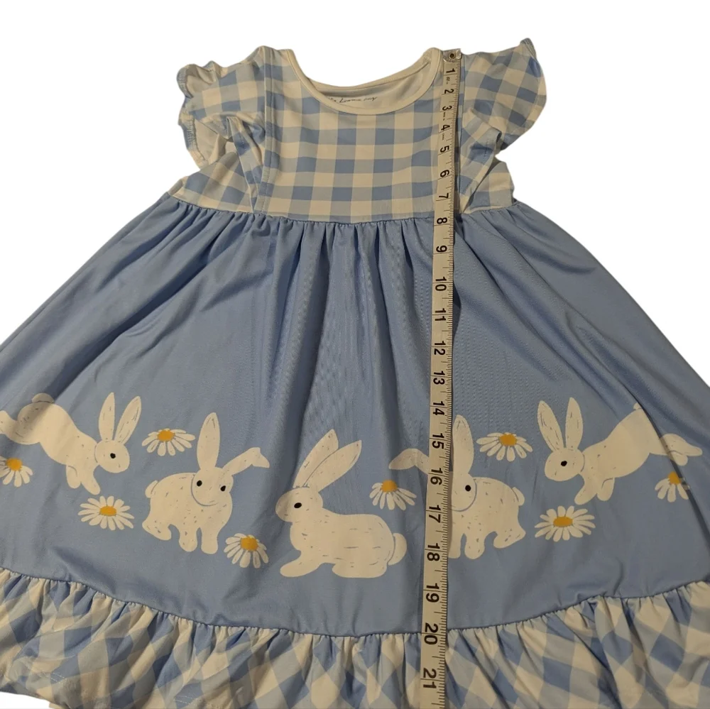 Millie Loves Lily Bunny Design Dress Size 5